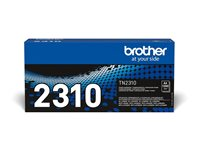 Brother TN2310 - Svart - original - tonerkassett - för Brother DCP-L2500, L2540, L2560, HL-L2360, L2365, MFC-L2700, L2720, L2740 TN2310