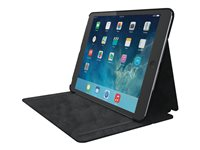 Kensington Comercio Hard Folio Case & Adjustable Stand for iPad Air - Fodral för surfplatta - svart K44434WW
