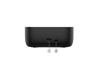 HP G6 - Dockningsstation - 2 x DP, HDMI, USB-C - 1GbE, 2.5GbE - Europa 9X3V1UT#ABB