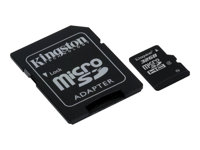 Kingston - Flash-minneskort (adapter, microSDHC till SD inkluderad) - 32 GB - Class 4 - microSDHC SDC4/32GB