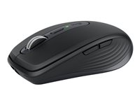Logitech MX Anywhere 3S for Business - Mus - högerhänt - optisk - 6 knappar - trådlös - Bluetooth - Logitech Logi Bolt USB-mottagare - grafit 910-006958
